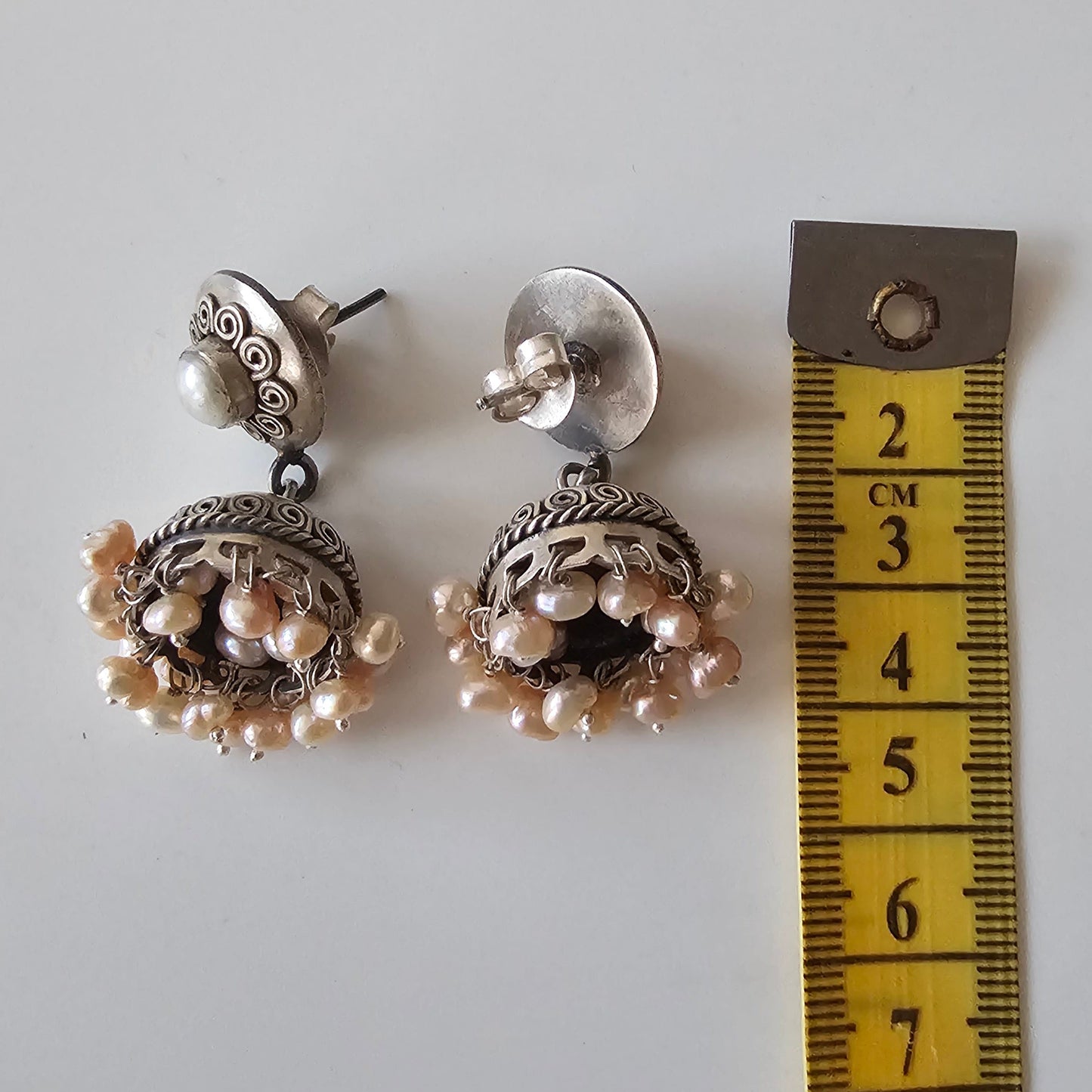 Pearl Glow Jhumka