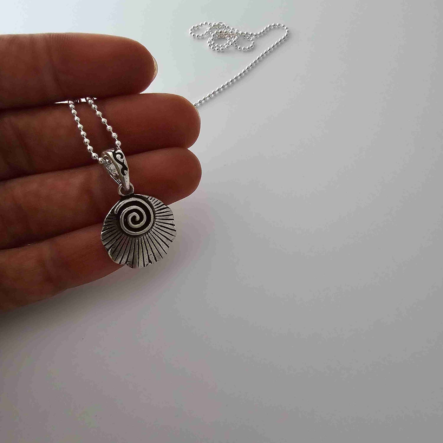 Silver Shell Pendant