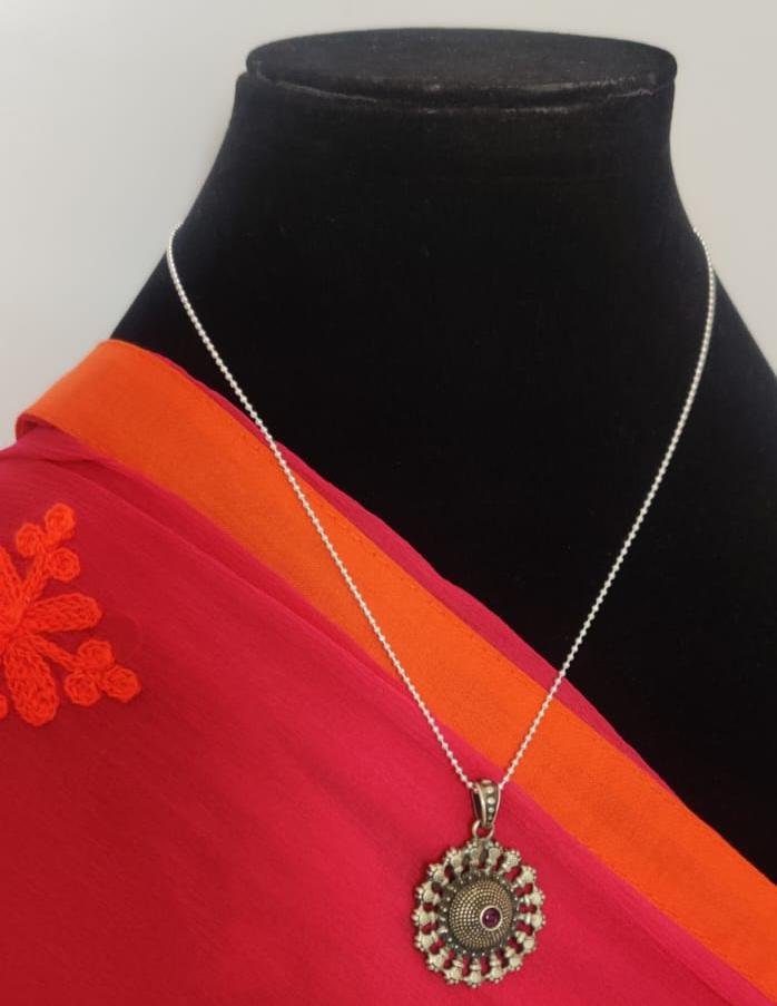 Silver SmallBead Chain 22 inches