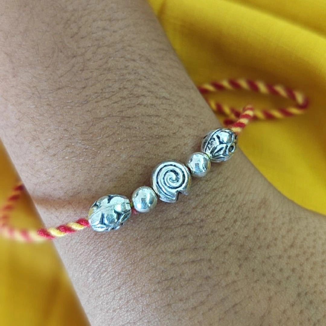 Charm 5 Bead Rakhi