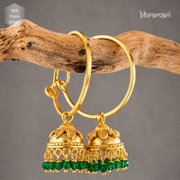 Nia Green Quartz Jhumka