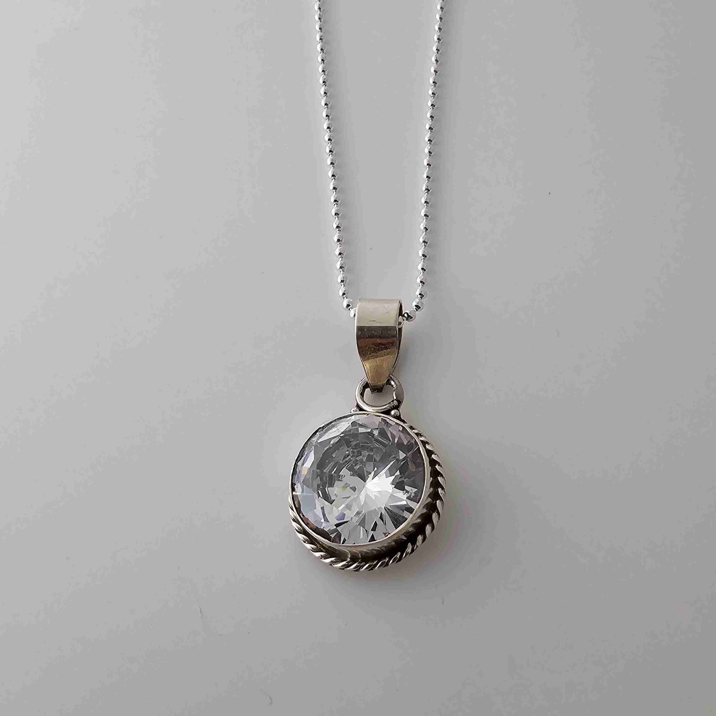 Silver AD Pendant Big