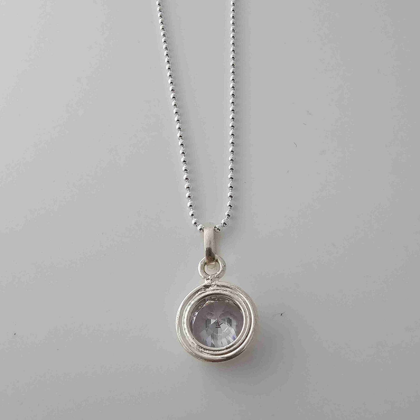 Silver AD Pendant Small