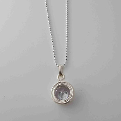 Silver AD Pendant Small