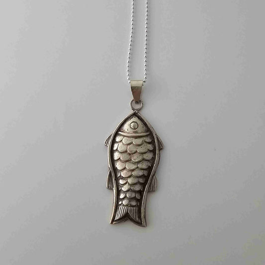 Silver Fish Pendant