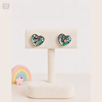 Bulbul Heart of the Ocean Abalone Stud
