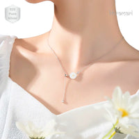 Daisy Muse Lariat Necklace