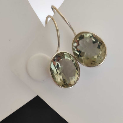 Silver Lime Glow Drop Hooks