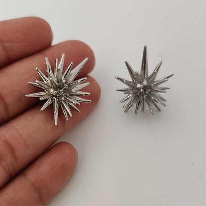 Silver Spike Vougue Stud