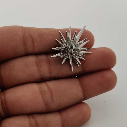 Silver Spike Vougue Stud