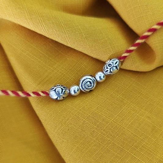 Charm 5 Bead Rakhi