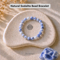 Prana Sodalite Bracelet – The Stone of Wisdom, Clarity and Inner Peace