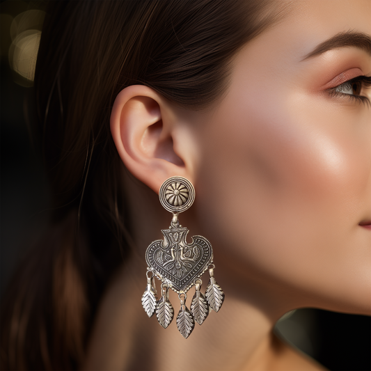 Leaf Drop Jhumka