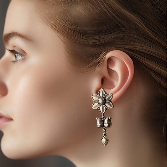 Flower Motif Dangler