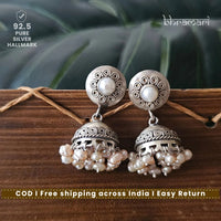 Pearl Glow Jhumka