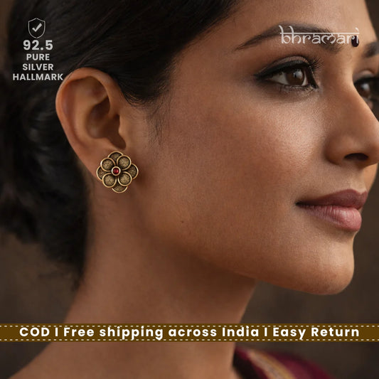 Silver Mountain Aster Stud