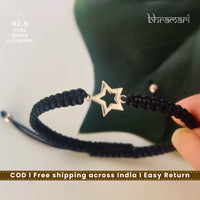 Bulbul Handwoven Thread Wristlet - Star