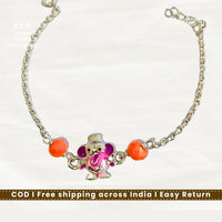 Bulbul Ganesha Blessing Wristlet Pink