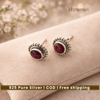 Bulbul Ruby Stud