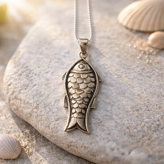 Silver Fish Pendant